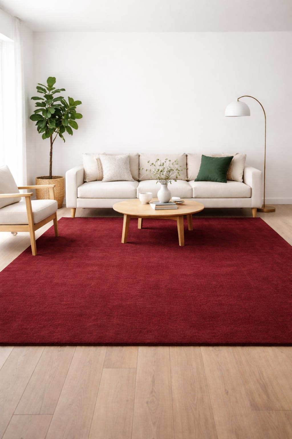 Plain Wool Carpet